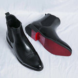 Boston Premium Black Chelsea Boots – Luxurious Leather with Timeless Comfort for Men 1