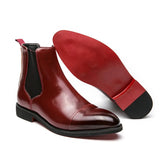 Boston Premium Black Chelsea Boots – Luxurious Leather with Timeless Comfort for Men 2