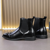 Boston Premium Black Chelsea Boots – Luxurious Leather with Timeless Comfort for Men 8