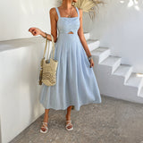Griffin Luxe High Waist Minimalist Dress