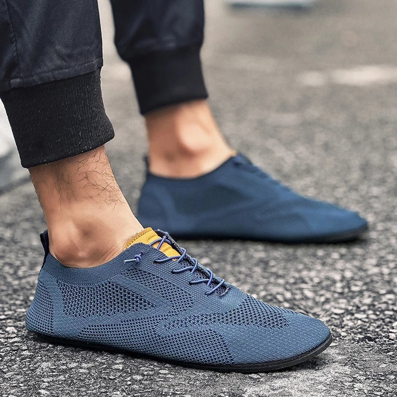 Eli Mesh Knit Slip-Ons – Lightweight Walking Shoes with Breathable Flexibility