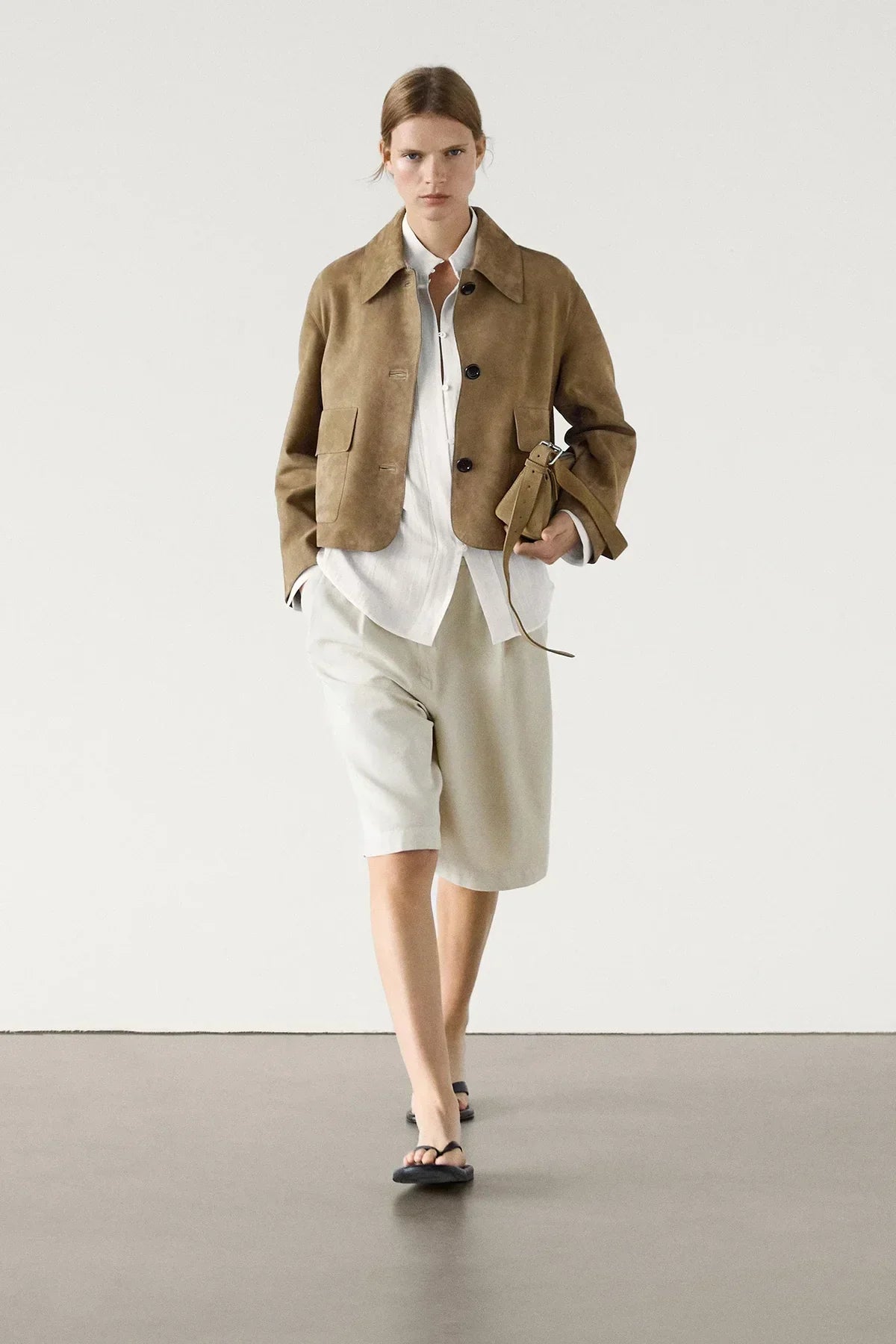 Luca Soft Suede Leather Jacket