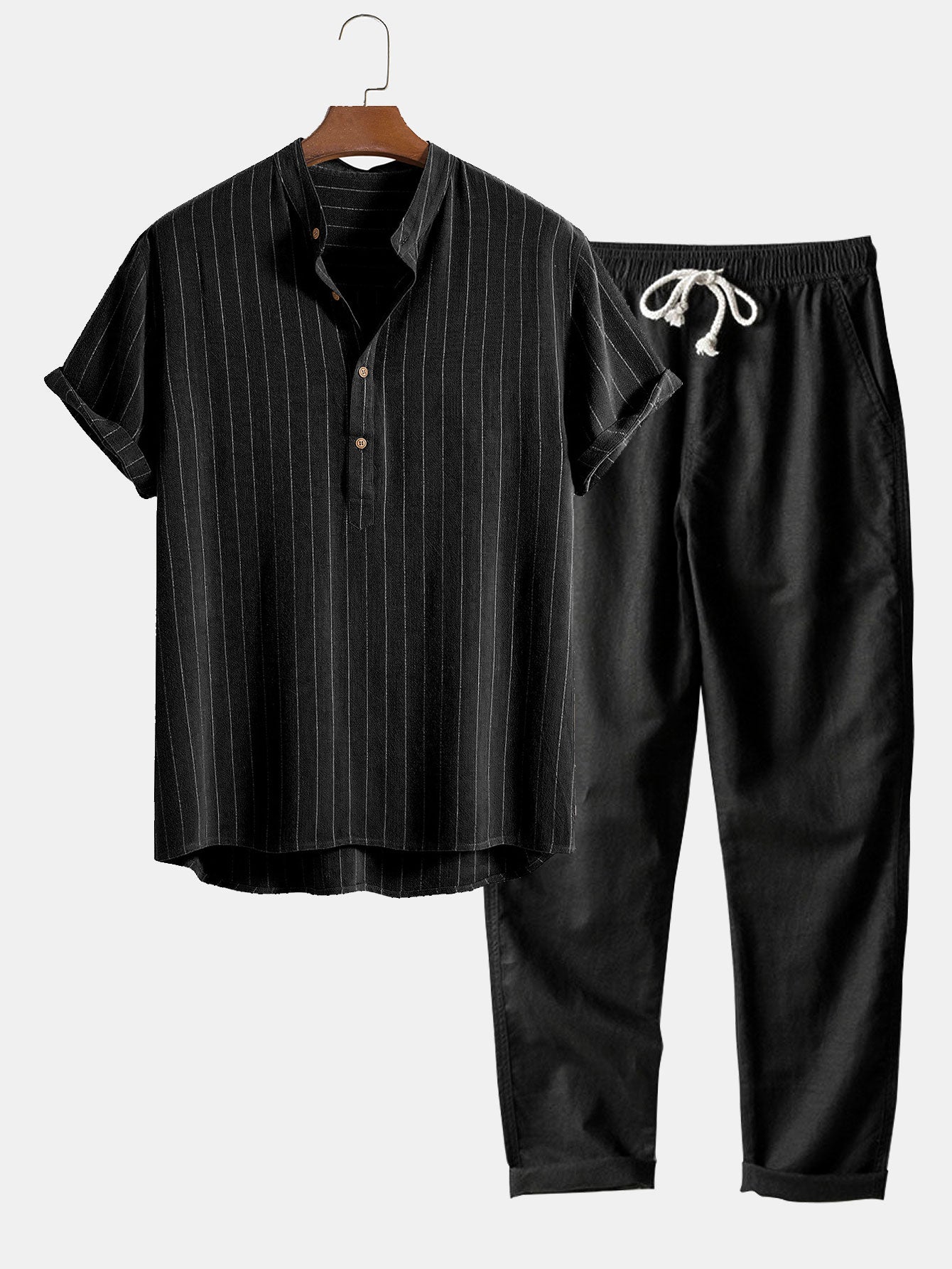 Adrian Summer Set – Luxe Co-Ord in a Breezy Cotton Blend