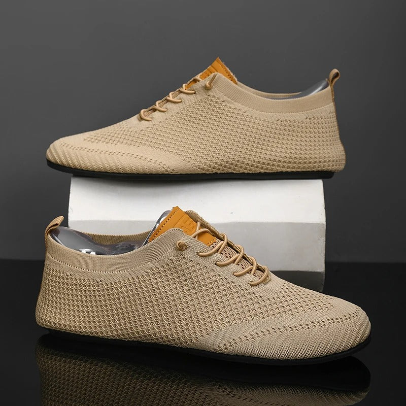 Eli Mesh Knit Slip-Ons – Lightweight Walking Shoes with Breathable Flexibility