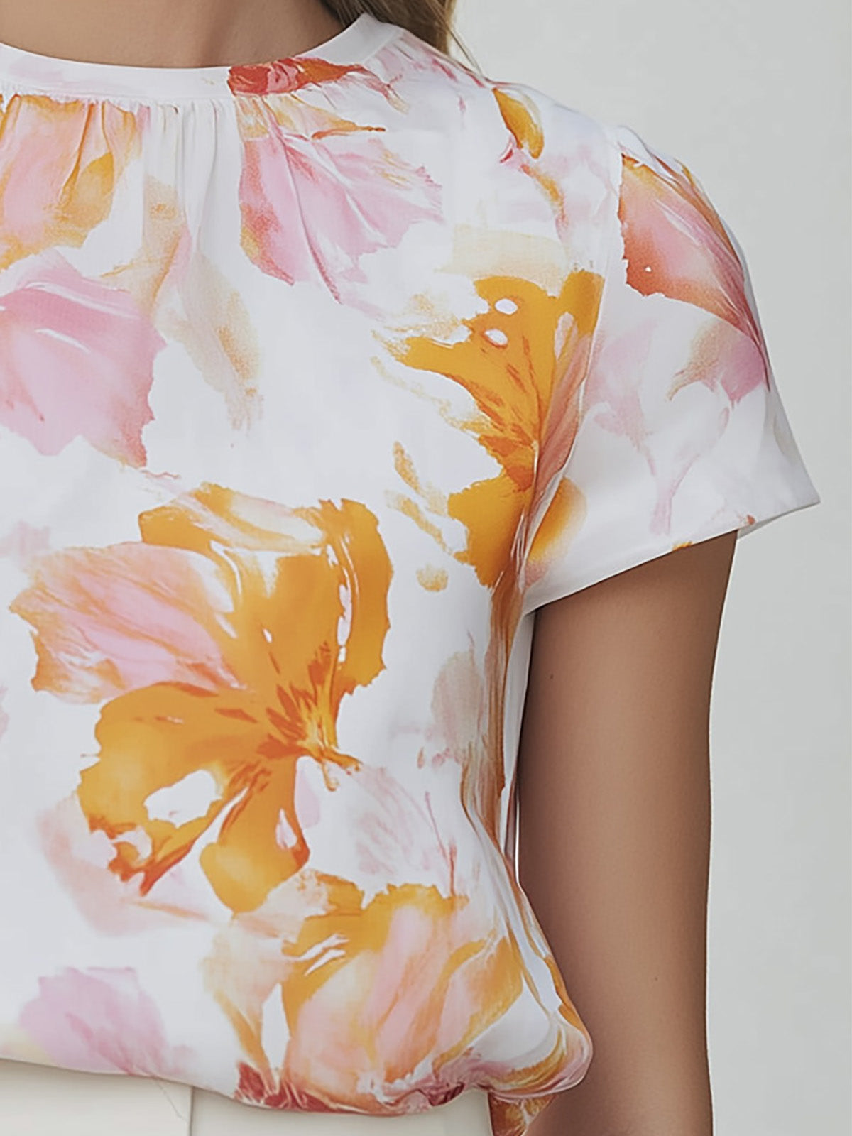 Isla Blossom Chiffon Blouse