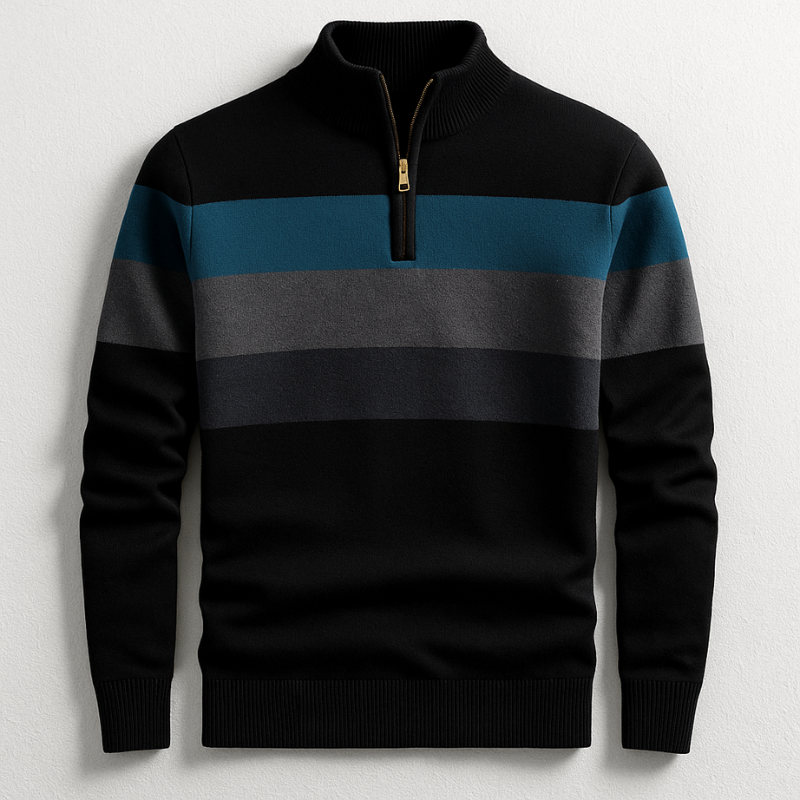 Enzo Men’s Quarter-Zip Pullover