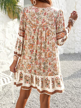 Miles High-Waist Boho Summer Dress