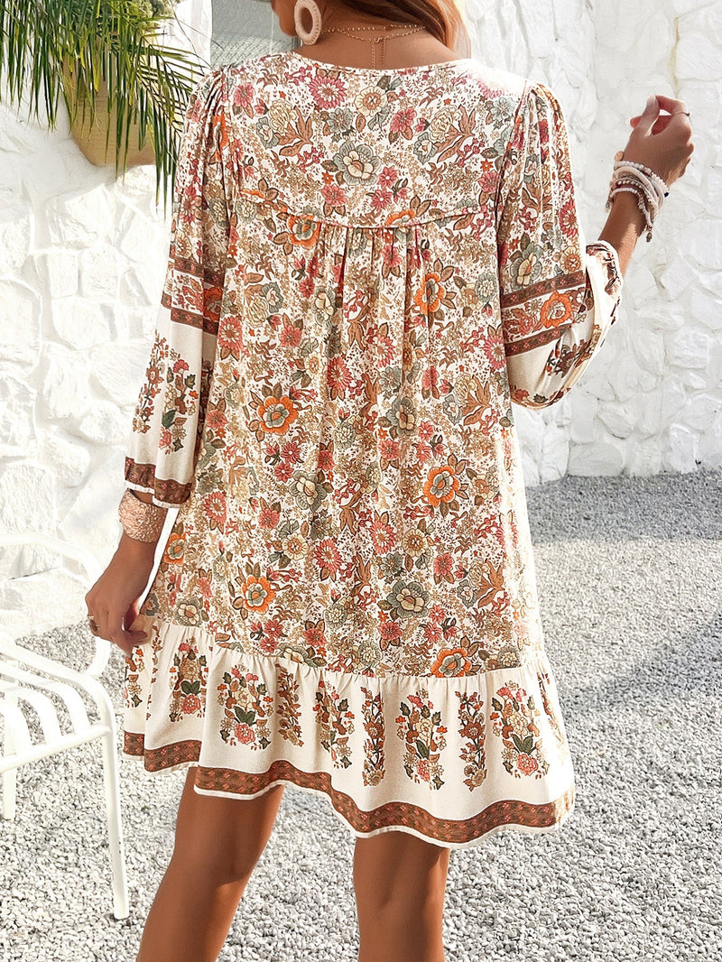 Miles High-Waist Boho Summer Dress