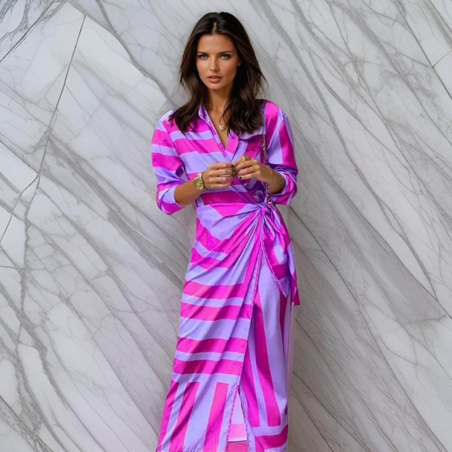 Oslo Summer Wrap Dress