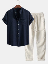 Ethan Summer Co-ord Set – Lightweight Blend for Modern Warm-Weather Dressing