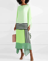 Aria Geometric Caftan – Light & Airy Statement Piece for Summer Escapes