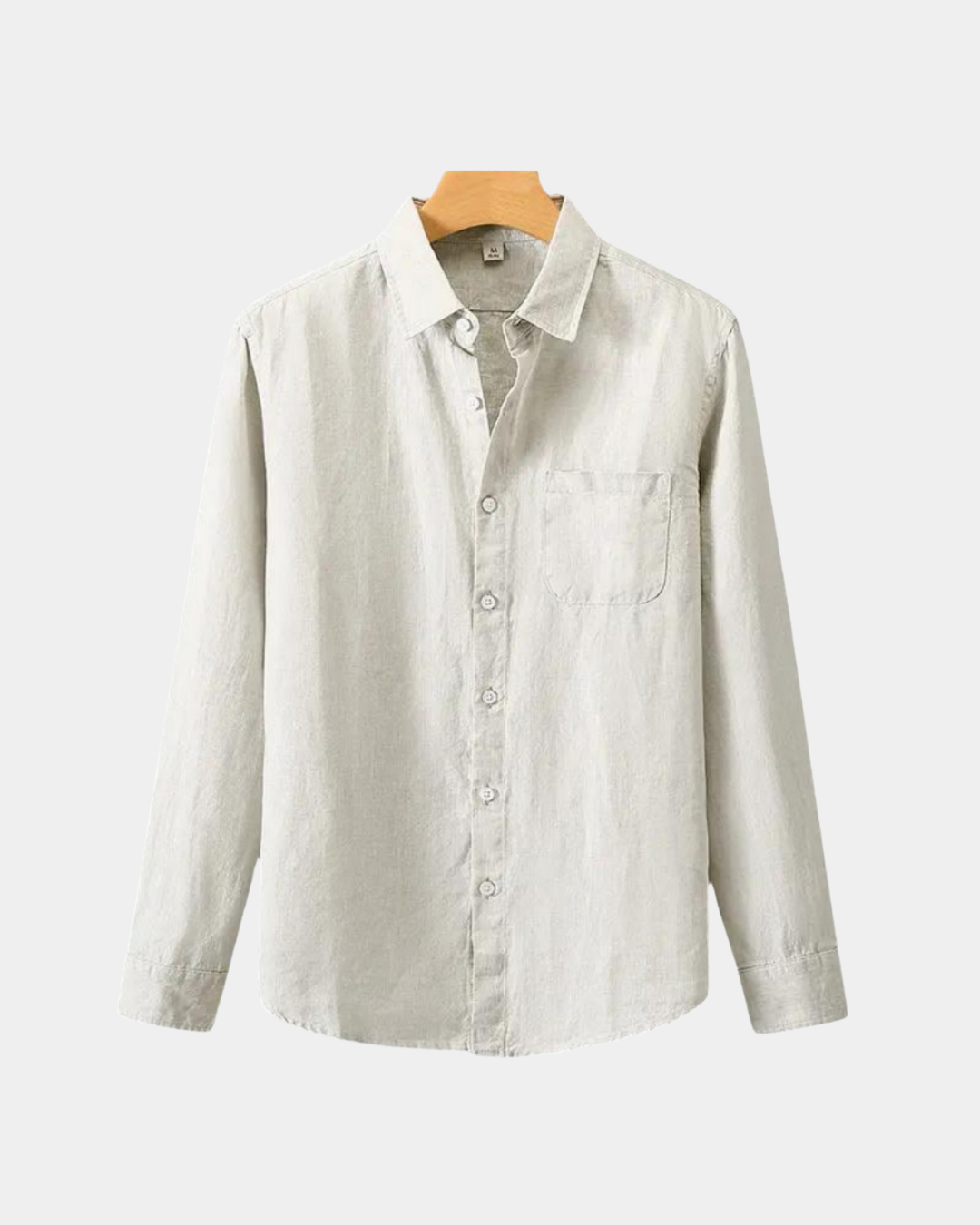 Theo Linen Shirts – Men's Linen Cotton Blend Button-Up for Everyday Layering
