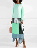 Aria Geometric Caftan – Light & Airy Statement Piece for Summer Escapes