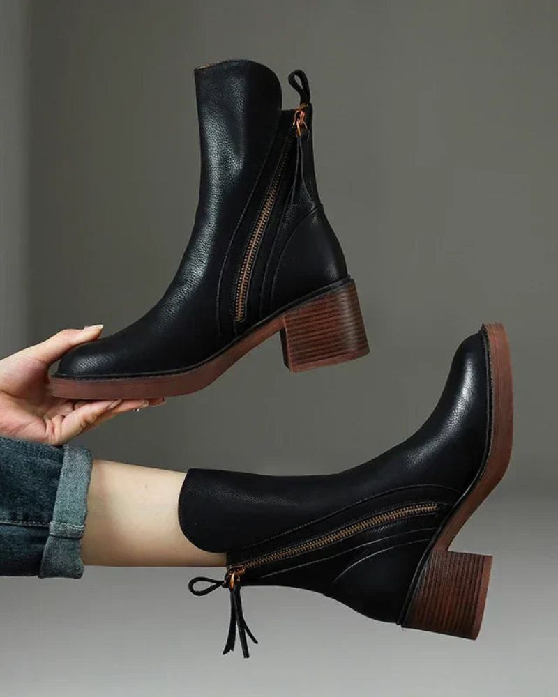 Coreen Rue Ankle Boots – Leather Ankle Boots