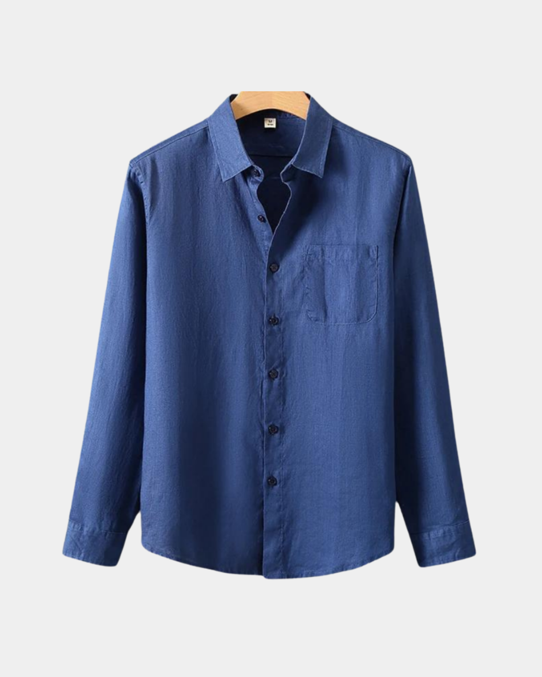 Theo Linen Shirts – Men's Linen Cotton Blend Button-Up for Everyday Layering