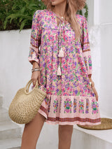 Miles High-Waist Boho Summer Dress