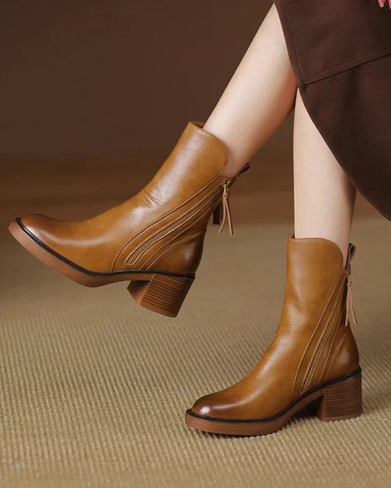 Coreen Rue Ankle Boots – Leather Ankle Boots