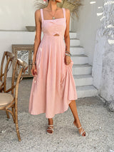Griffin Luxe High Waist Minimalist Dress