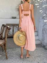 Griffin Luxe High Waist Minimalist Dress