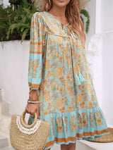 Miles High-Waist Boho Summer Dress