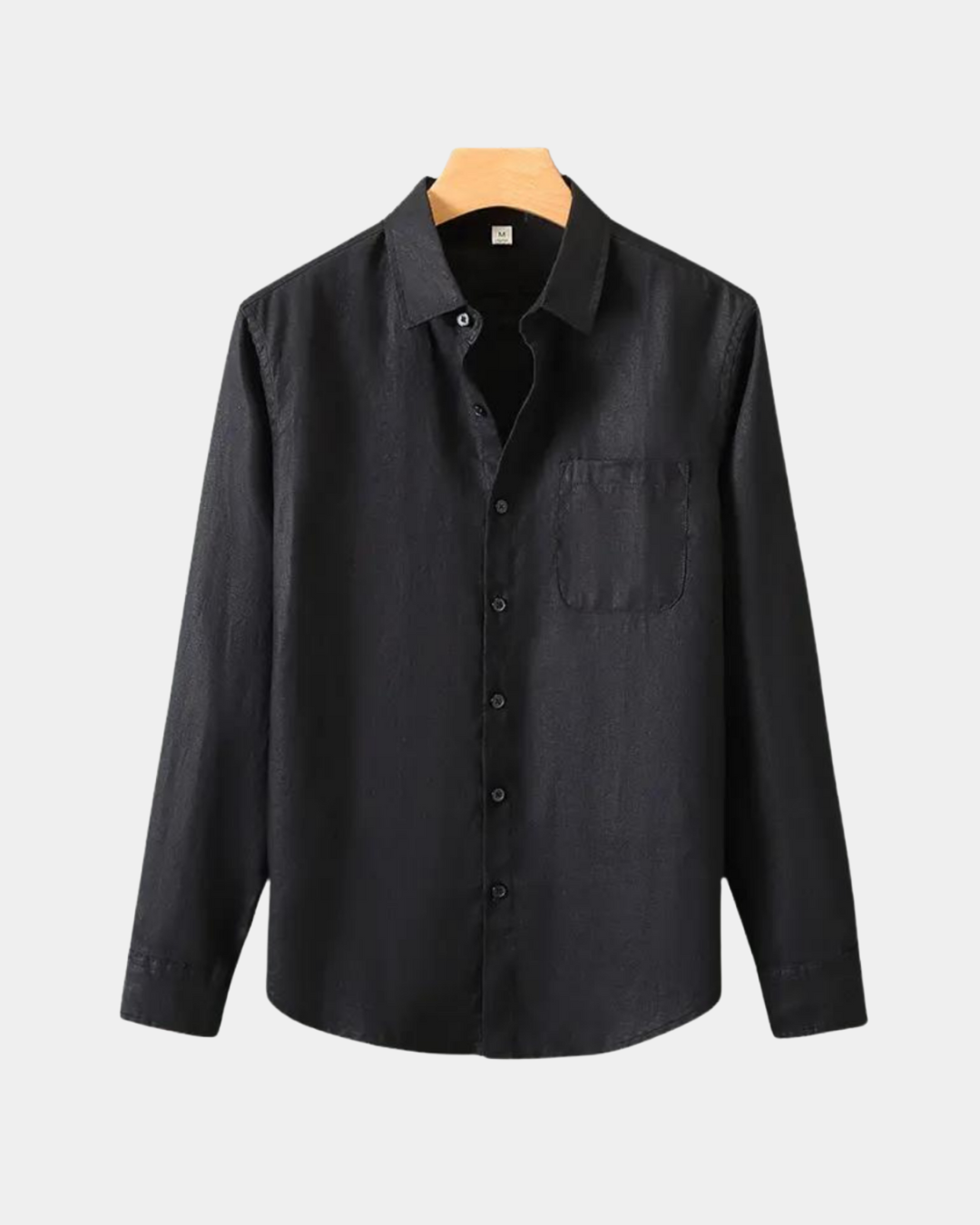 Theo Linen Shirts – Men's Linen Cotton Blend Button-Up for Everyday Layering