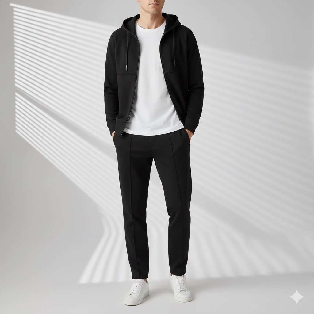Ultra Men’s Tracksuit Set – Premium Lycra Activewear