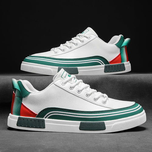 Altheo Men’s Leather Sneakers – Genuine Italian Leather Casual Shoes