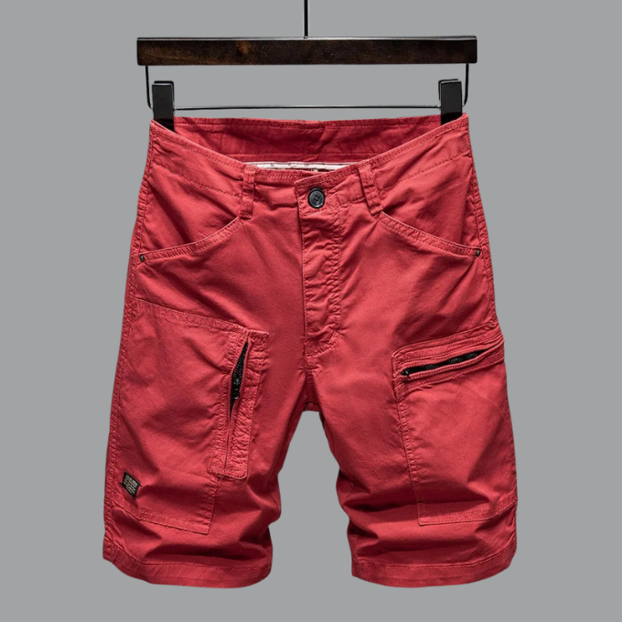 Ethan Utility Cargo Shorts – Rugged Summer Shorts with Smart Storage Functionality