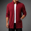Hudson Men’s Fleece Jacket – Mid-Length Zip Up Jacket