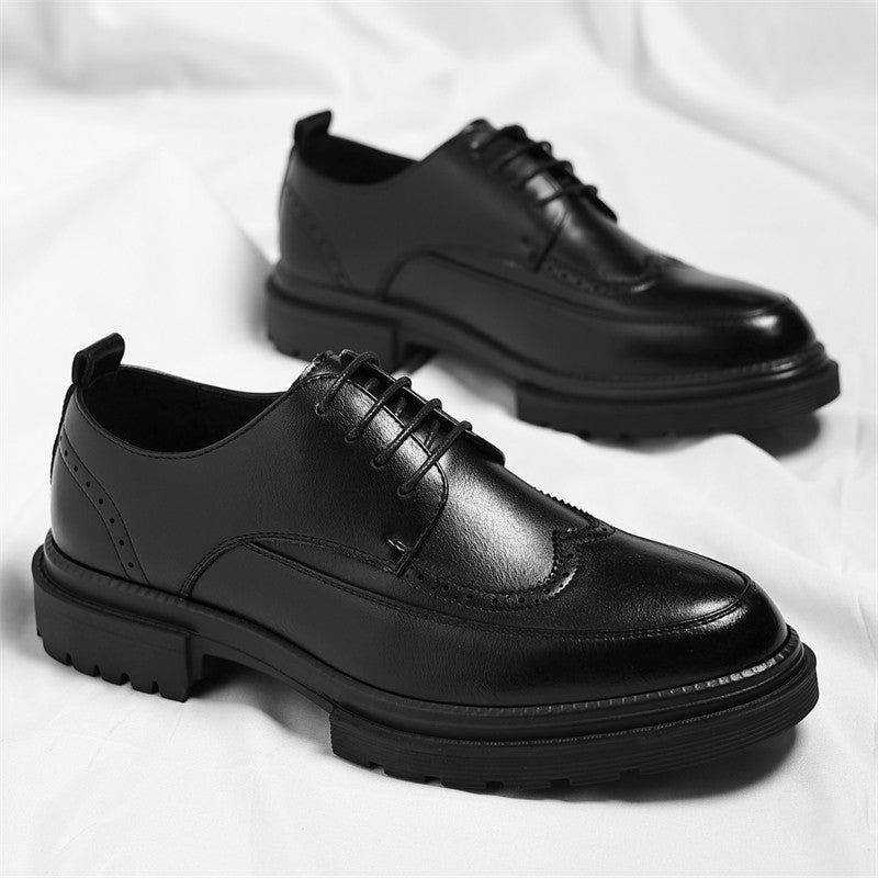 Andrew Men’s Brogue Leather Dress Shoes