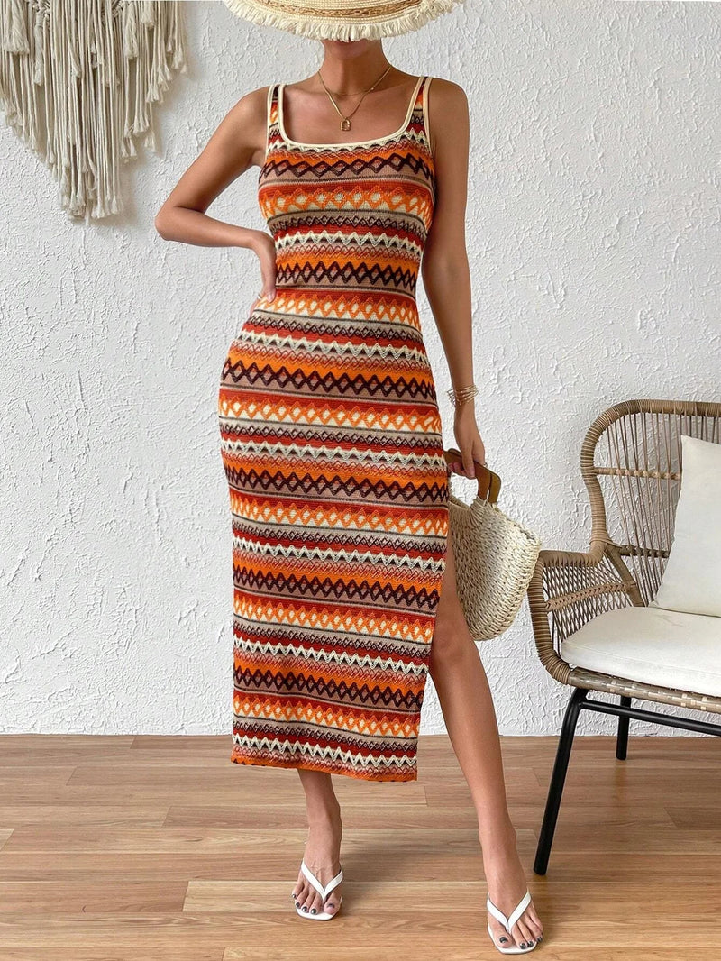 Camila Knit Bodycon Dress – Sculpted Stretch Dress for Seamless Day-to-Night Looks