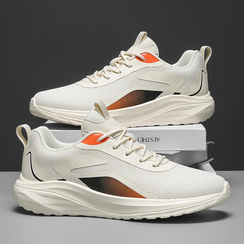 Asher Men’s Running Sneakers – Breathable Mesh Knit Sneaker with Ultra-Light Cushioning