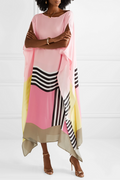 Aria Geometric Caftan – Light & Airy Statement Piece for Summer Escapes