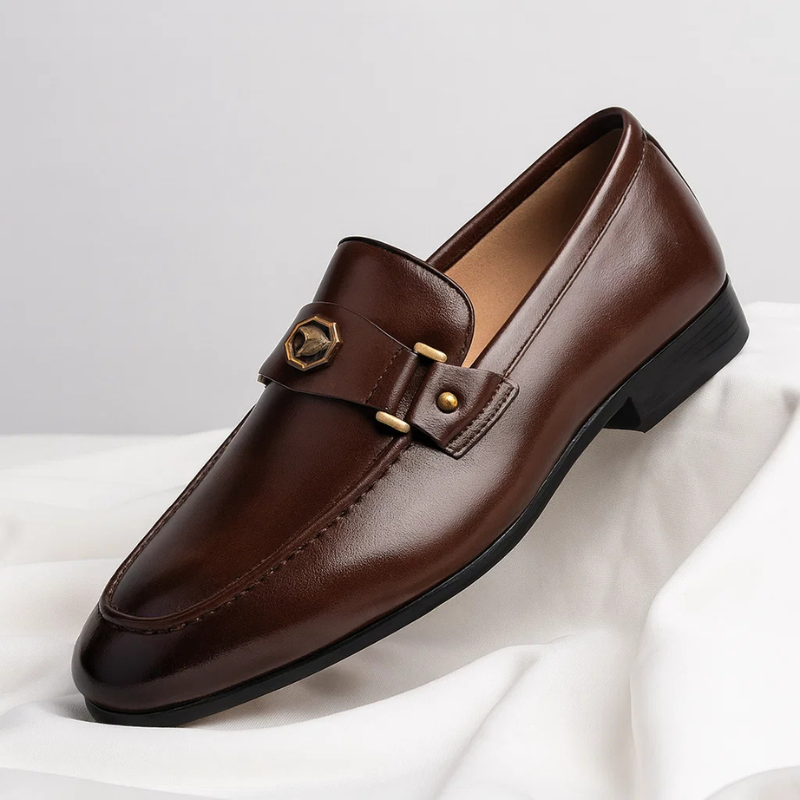 Gabriel Men’s Leather Loafers – Polished Italian Craft Shoes