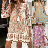 Miles High-Waist Boho Summer Dress