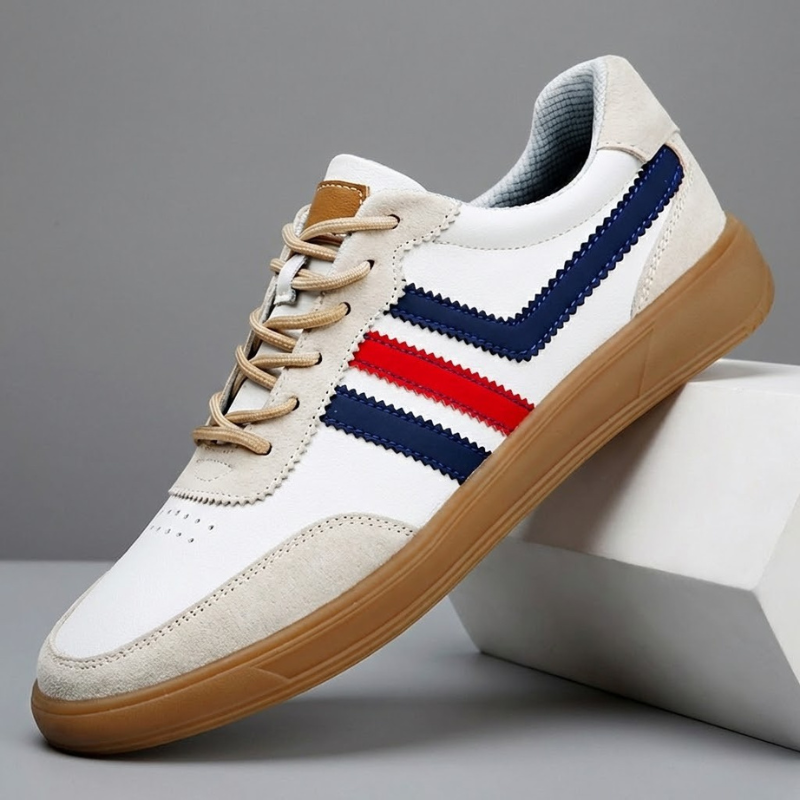 Valerno Retro Court Sneakers