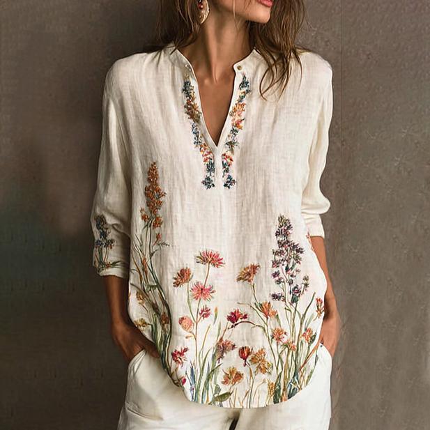 Sophie Cotton Boho Dress – Soft Structure Meets Summer Ease