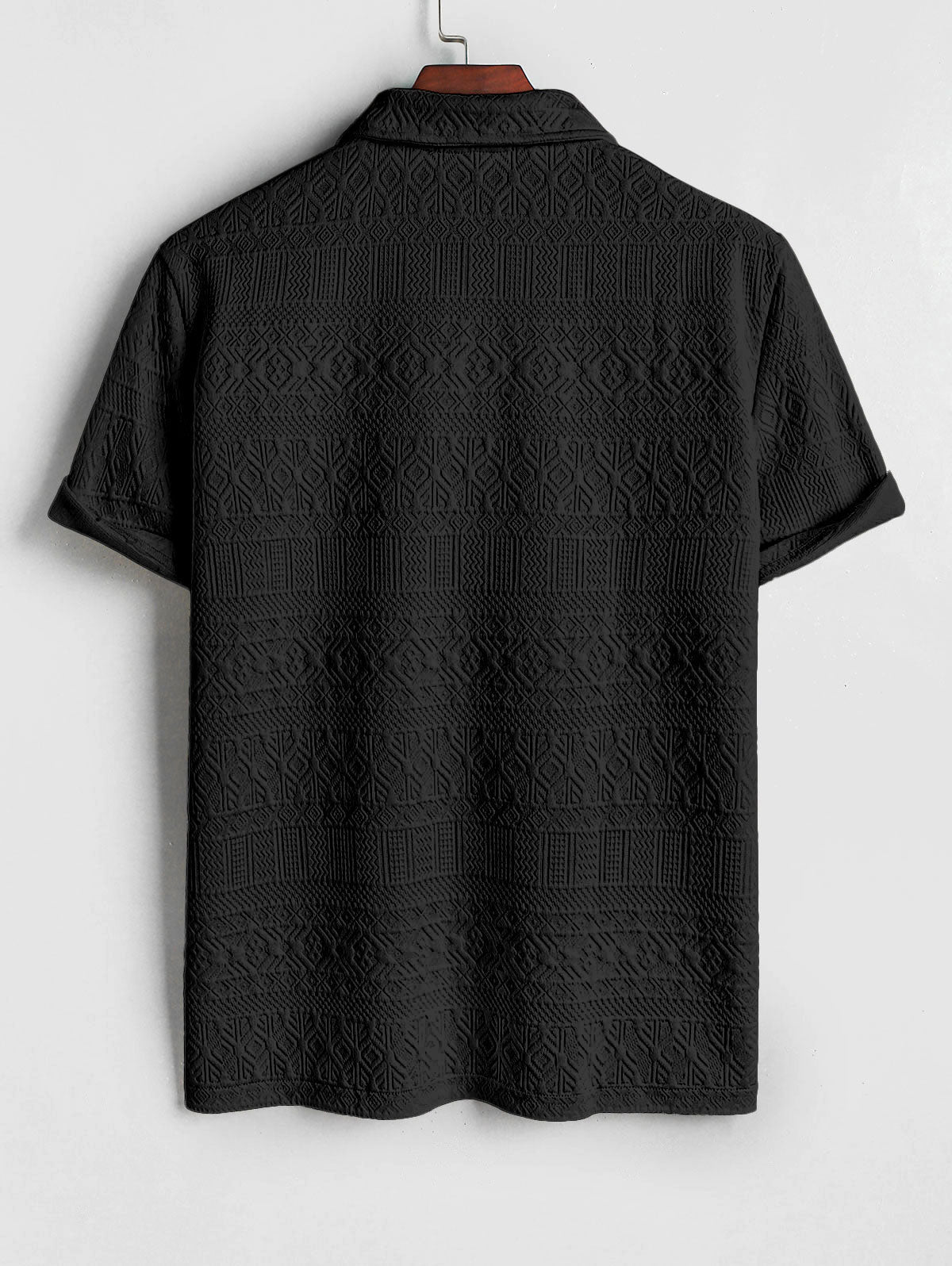 Lukas Men's Everyday Polo – Casual Ribbed Polo with Modern Detailing