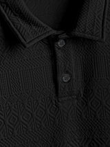 Lukas Men's Everyday Polo – Casual Ribbed Polo with Modern Detailing