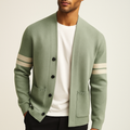 Carlo Men’s Cardigan – Merino Wool Blend with Tailored Fit