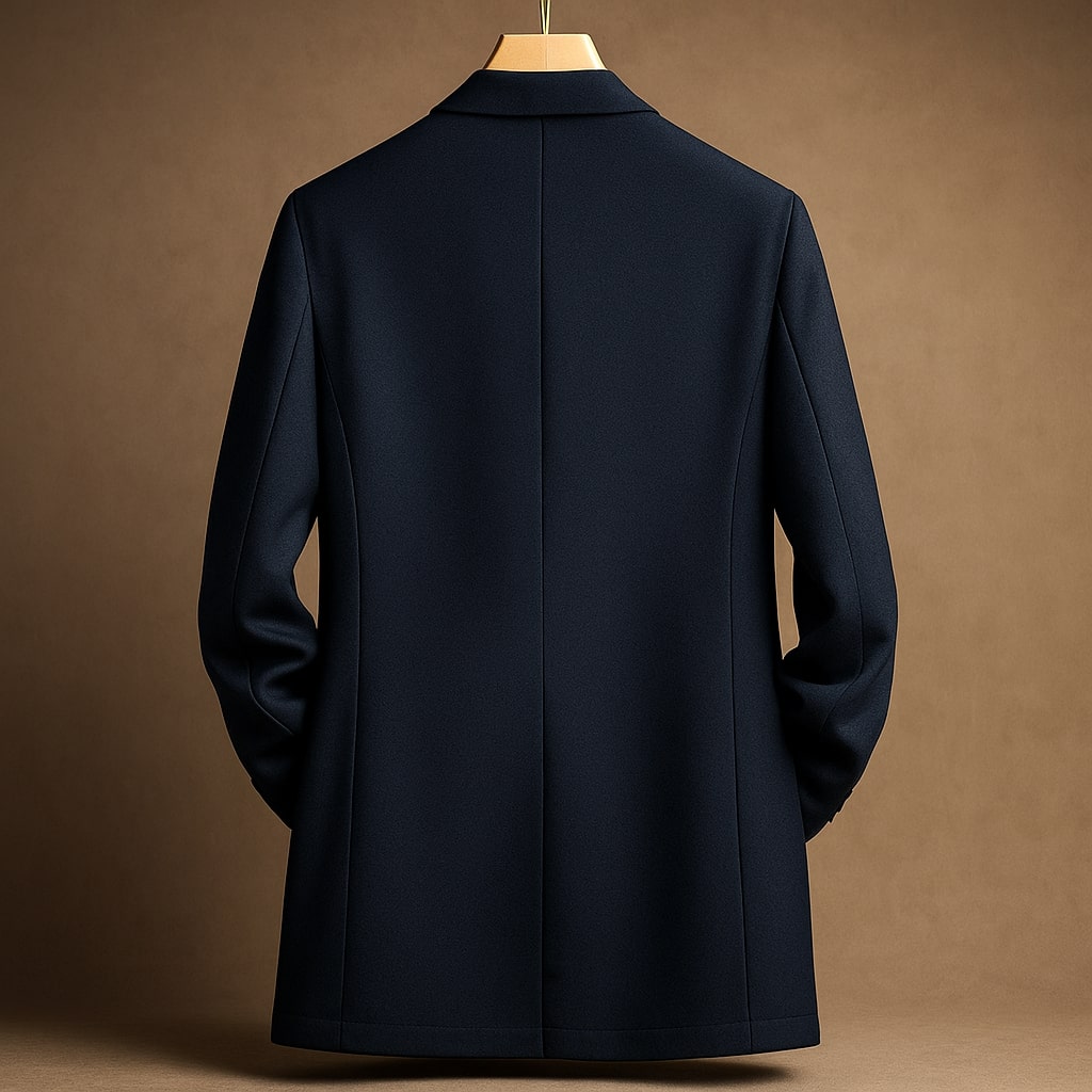 Lucian Men’s Down Shell Coat – Lightweight Insulated Mid-Length Jacket