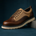Felix Men’s Oxford Shoes – Mixed-Material Dress Shoes