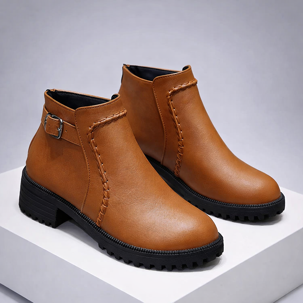 Monroe Luxe Leather Ankle Boots