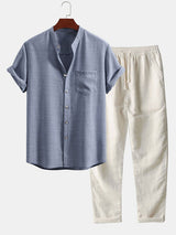 Ethan Summer Co-ord Set – Lightweight Blend for Modern Warm-Weather Dressing