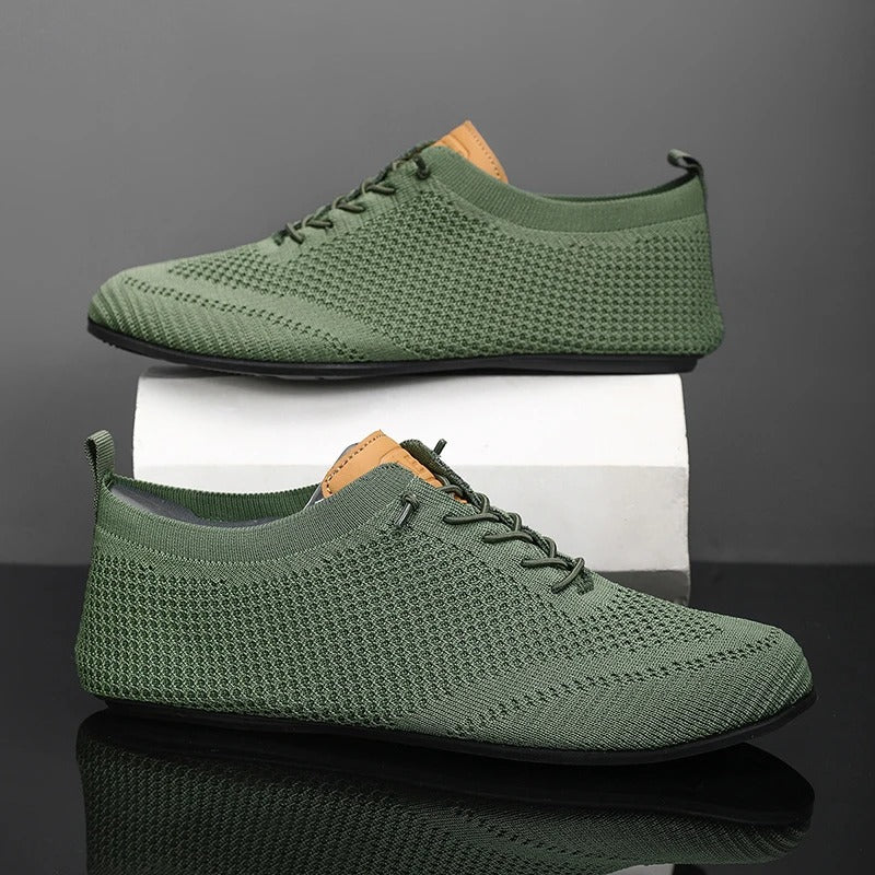 Eli Mesh Knit Slip-Ons – Lightweight Walking Shoes with Breathable Flexibility