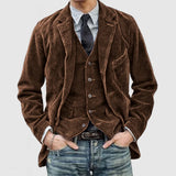Winchester Corduroy Blazer and Vest Set