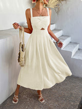 Griffin Luxe High Waist Minimalist Dress