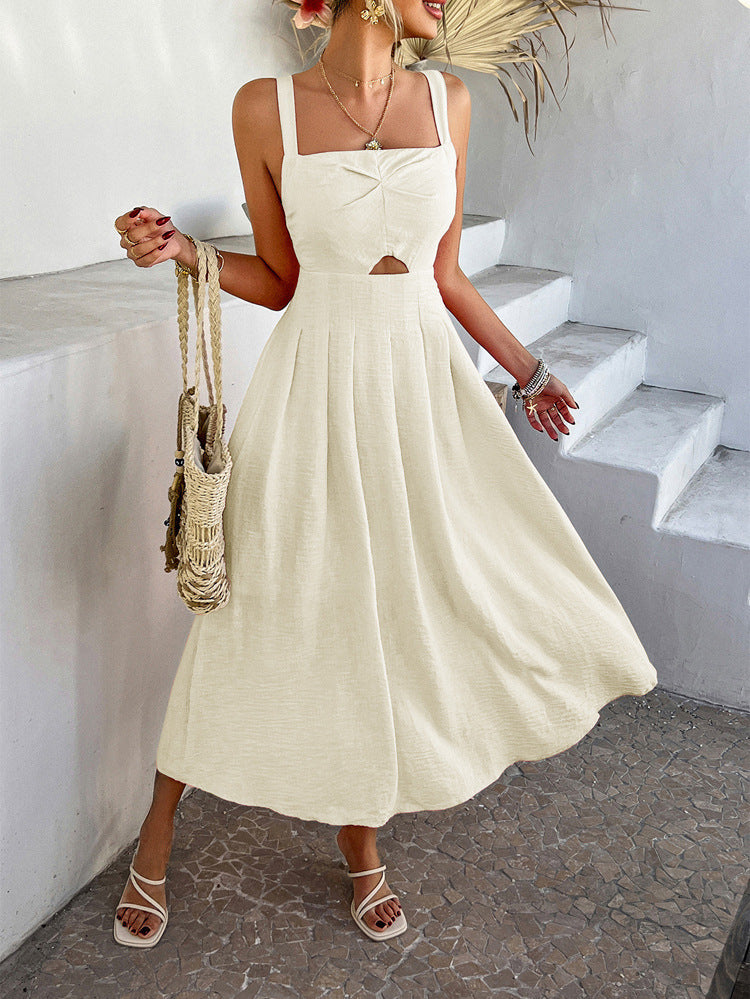 Griffin Luxe High Waist Minimalist Dress