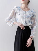 Aspen Floral Patchwork Blouse