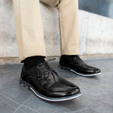 Noah Classic Leather Lace-Ups – Timeless Leather Sneakers for Everyday Wear